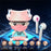KOTION EACH RS3 Cartoon TWS Bluetooth-compatible Earbuds Noise Cancellation Gaming Earphones - Pink - 2