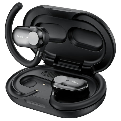 MBLUE H06 OWS Wireless Sports Earphones ENC Noise Reduction Bluetooth-compatible Headphones - Black - 1