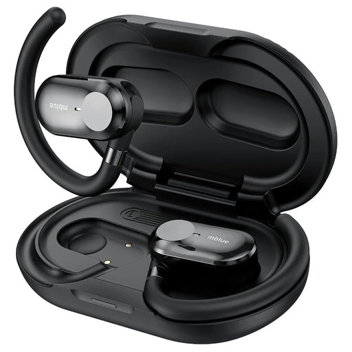 MBLUE H06 OWS Wireless Sports Earphones ENC Noise Reduction Bluetooth-compatible Headphones - Black - 1