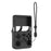 For ANBERNIC R36S Case Handheld Game Console Silicone Protective Cover with Wrist Strap - Black - 1