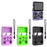 For ANBERNIC R36S Case Handheld Game Console Silicone Protective Cover with Wrist Strap - Black - 4