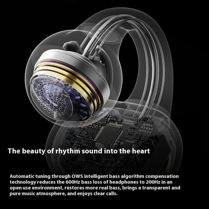 ROCK EB500 Ear Clip Wireless Headset Bluetooth-compatible 5.4 Earphones - 4