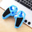 For Sony PlayStation Portal Controller Case Silicone Protective Cover with Joystick Caps - Blue - 7
