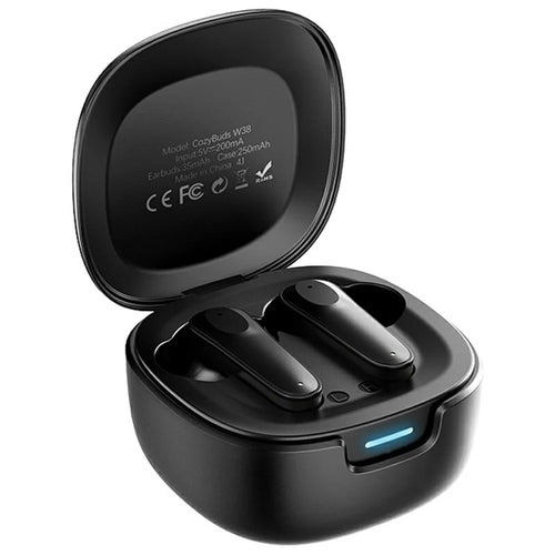 REMAX Cozybuds W38 True Wireless Earbuds Stereo Music Calling Bluetooth-compatible Headphones HIFI Sound  /  Gaming Mode - 1