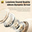 WEKOME WM-13 Wireless Headphones Foldable Bluetooth-compatible Over-Ear Headset with Microphone  /  40mm Driver - Beige - 4