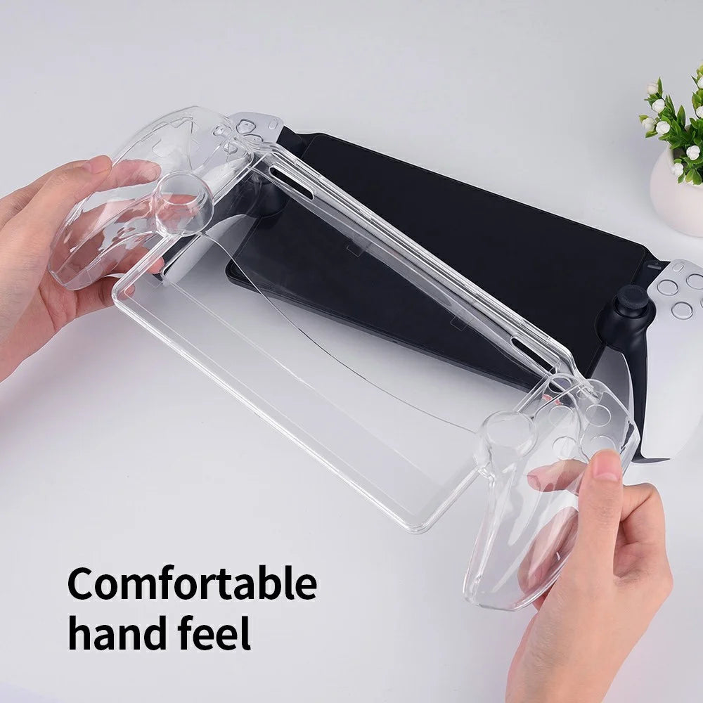 For Sony PlayStation 5 Handheld Console Transparent Case PC Protective Cover - 6