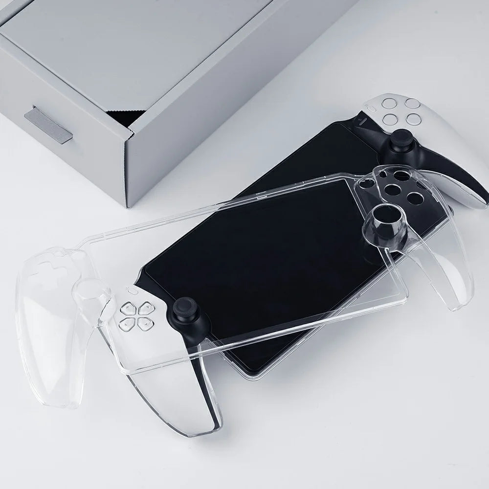 For Sony PlayStation 5 Handheld Console Transparent Case PC Protective Cover - 7