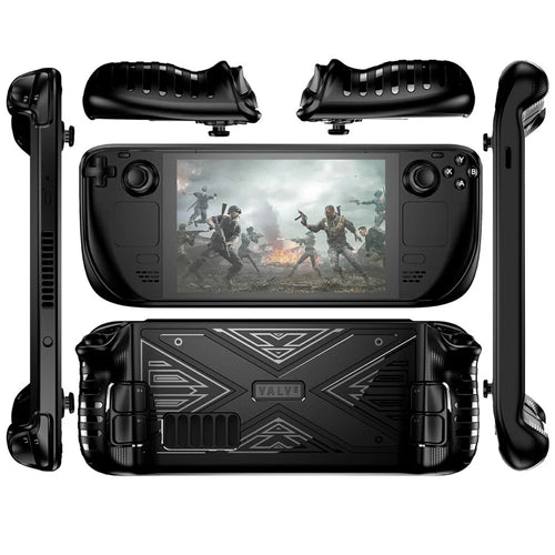 For Steam Deck Protective Case Handheld Game Console Shockproof TPU Cover Ergonomic Design - 1