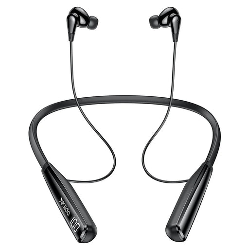 YESIDO YSP22 ENC Noise Reduction Bluetooth-compatible 5.3 Headphones Neckband Earphones with LED Power Display - 1