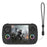 For ANBERNIC RG Cubexx Case Handheld Game Console Silicone Protective Cover with Wrist Strap - Black - 1