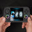 For ANBERNIC RG Cubexx Case Handheld Game Console Silicone Protective Cover with Wrist Strap - Black - 4