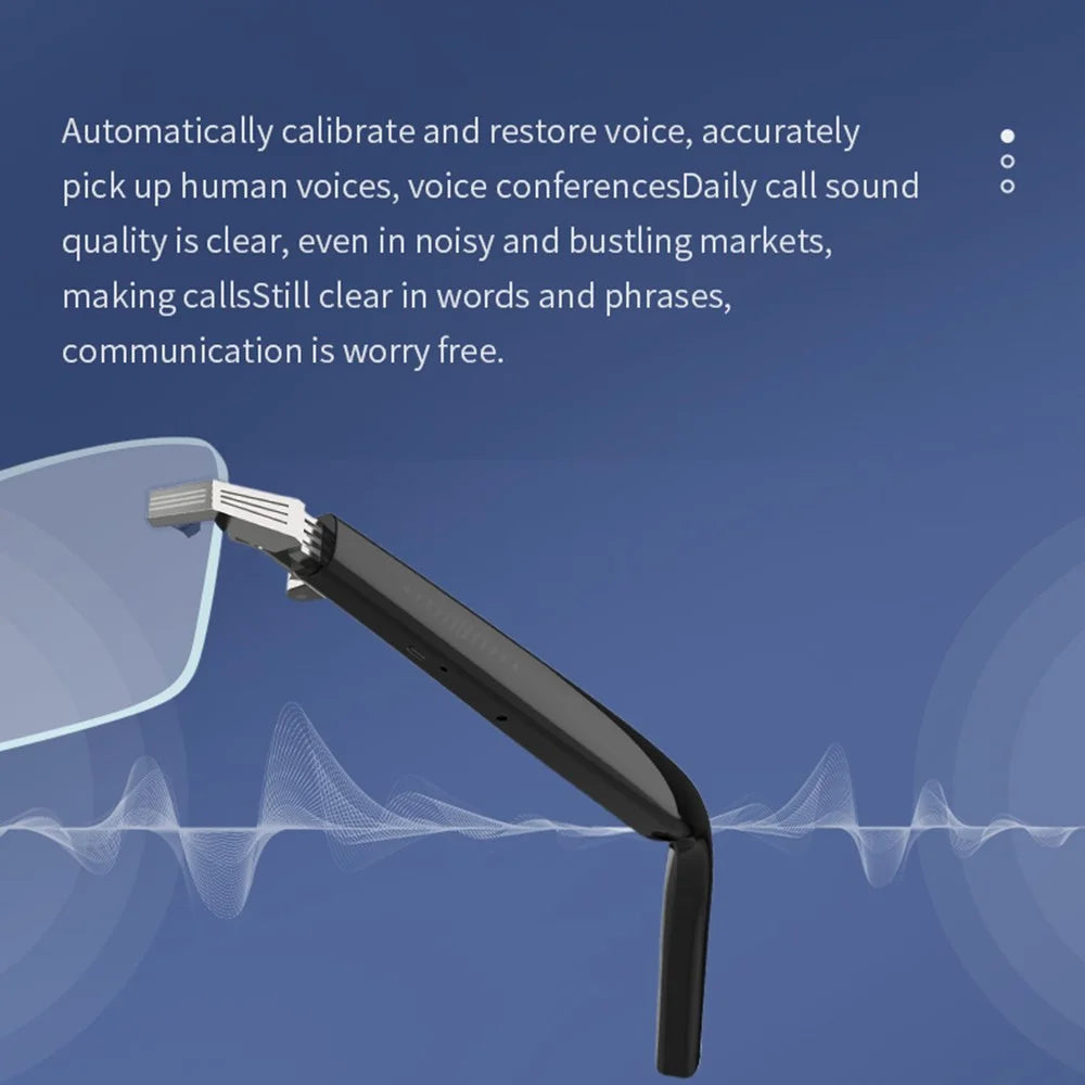 G06-T Wireless Music Glasses Bluetooth-compatible 5.3 Smart Glasses with Mic / Speaker for Cycling / Running (CE) - Gradient Color - 5