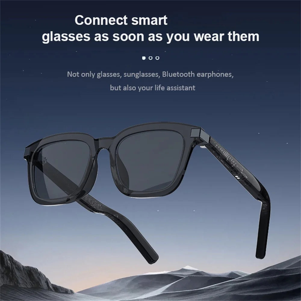 G06-L Bluetooth-compatible Wireless Music Glasses Smart Eyewear with Built-In Microphone  /  Speaker - 7