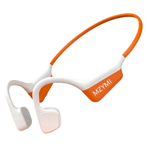 MZYMI I18PRO Bluetooth-compatible Neckband Headphones Bone Conduction Wireless Headset for Outdoor Sports - Orange - 1