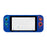 For Nintendo Switch Silicone Protective Case Handheld Game Console Shockproof Cover - Blue - 1