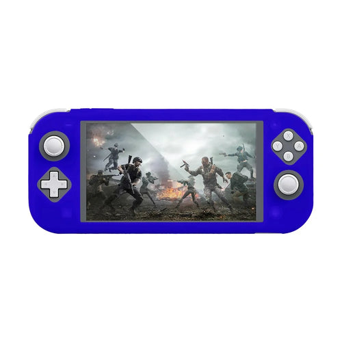 For Nintendo Switch Lite Silicone Protective Case Game Console Shock Absorbing Anti Drop Soft Cover - Blue - 1