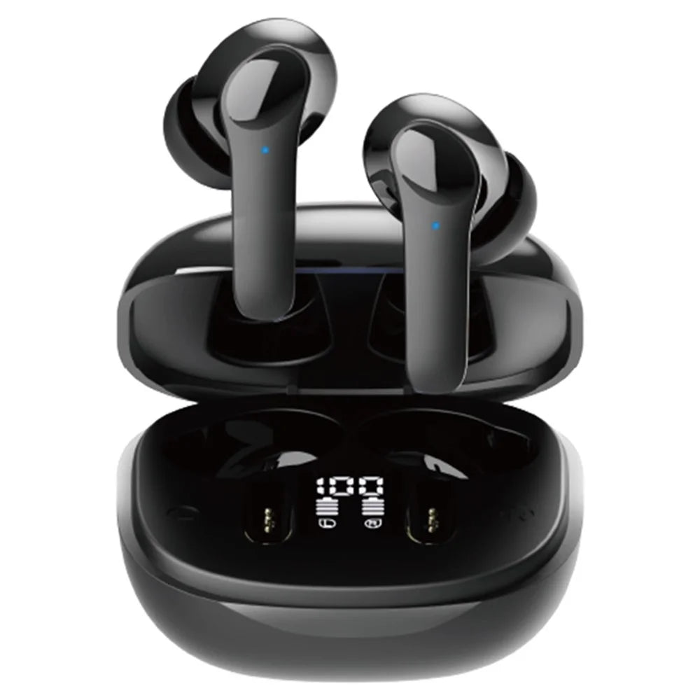 B11 Smart Voice Translation Earbuds Noise Reduction Bluetooth-Compatible In Ear Headphones - Black - 1