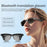 F06 144 Languages Smart AI Translation Bluetooth-Compatible Glasses Anti UV Sunglasses with Earphone - 2