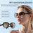 F07 Anti UV Sunglasses with Earphone 144 Languages Smart AI Translation Bluetooth-Compatible Glasses - 2