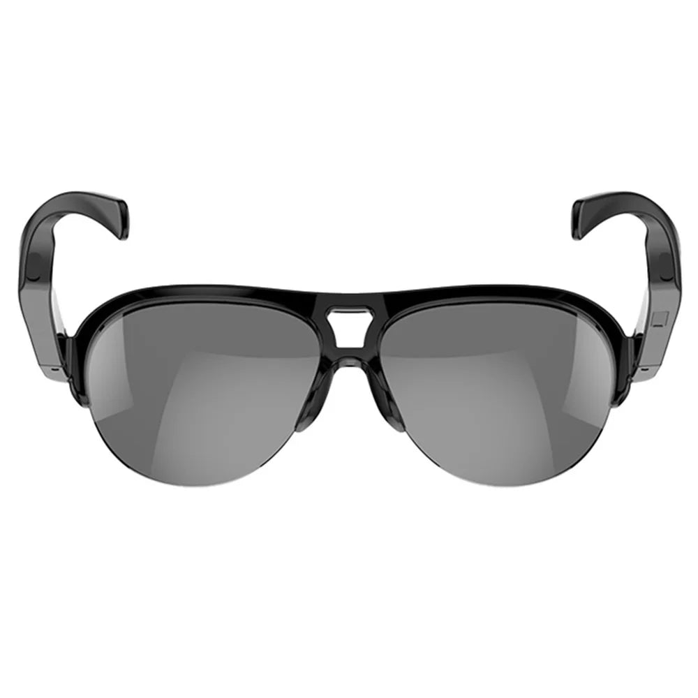 F08 AI Translation Bluetooth-Compatible Glasses Headphones UV400 Anti Glare Smart Sunglasses - 1