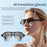F08 AI Translation Bluetooth-Compatible Glasses Headphones UV400 Anti Glare Smart Sunglasses - 2
