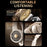 WEKOME WM-12 Over Ear Bluetooth-Compatible Headphones Wireless 40mm Drivers Hi-Fi Sound Headset - Beige - 6