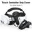 For Meta Quest 3S Silicone Accessory Set with VR Headset Cover  /  Controller Grips  /  Face Mask - Black - 7
