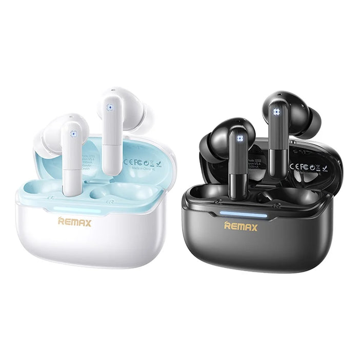 REMAX Cozypods JZ02 Wireless Earbuds ANC ENC Noise Cancelling Low Latency BT Earphones - White - 4