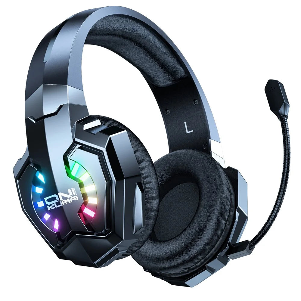 ONIKUMA B15 Gaming Headset Triple Mode RGB Lighting Surround Sound Headphones for Esports - 1