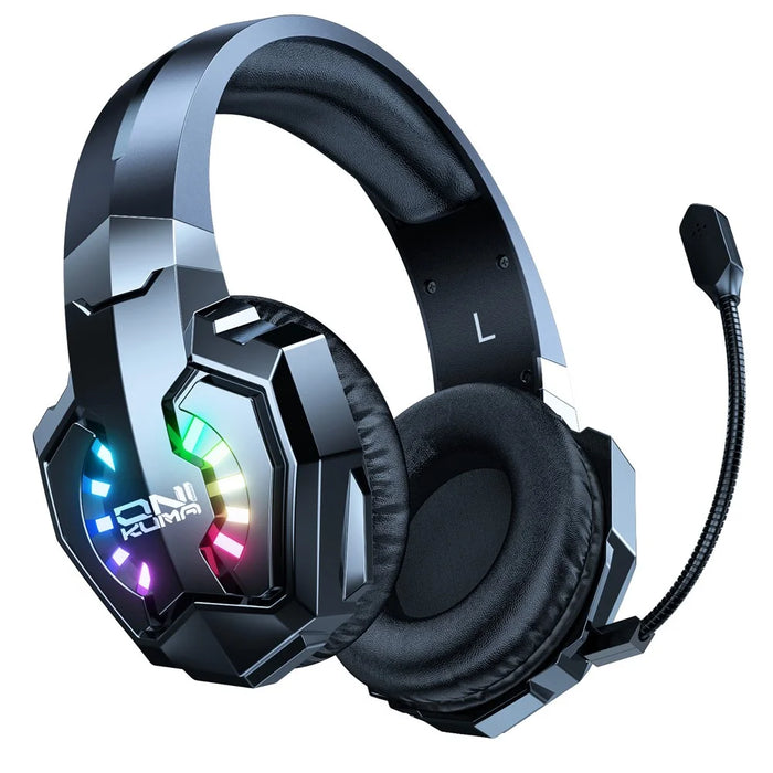ONIKUMA B15 Gaming Headset Triple Mode RGB Lighting Surround Sound Headphones for Esports - 1