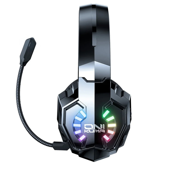ONIKUMA B15 Gaming Headset Triple Mode RGB Lighting Surround Sound Headphones for Esports - 3