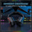 ONIKUMA GT806 Gaming Headset Triple Mode RGB Lighting Surround Sound Bluetooth-Compatible Headphones - Black - 7