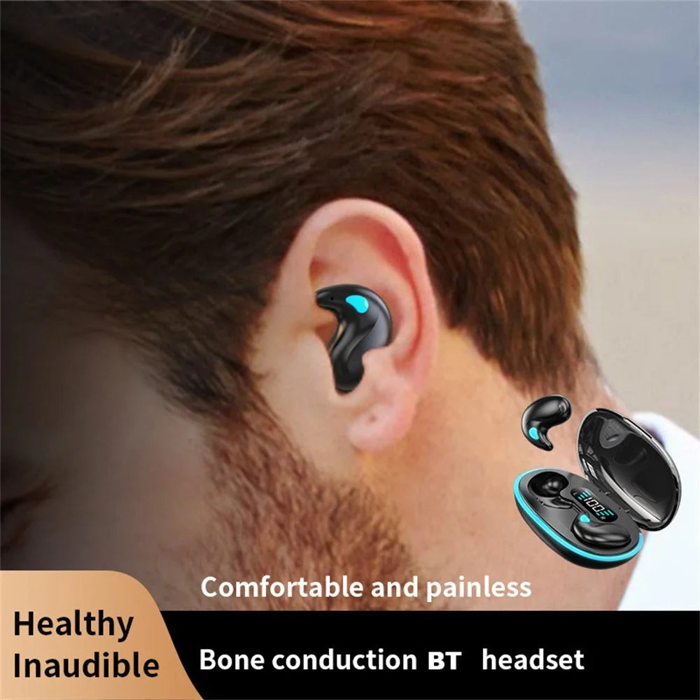X55 TWS Wireless Bluetooth-Compatible Earbuds Intelligent Noise Reduction Sweatproof Sports Headphones - Black - 6