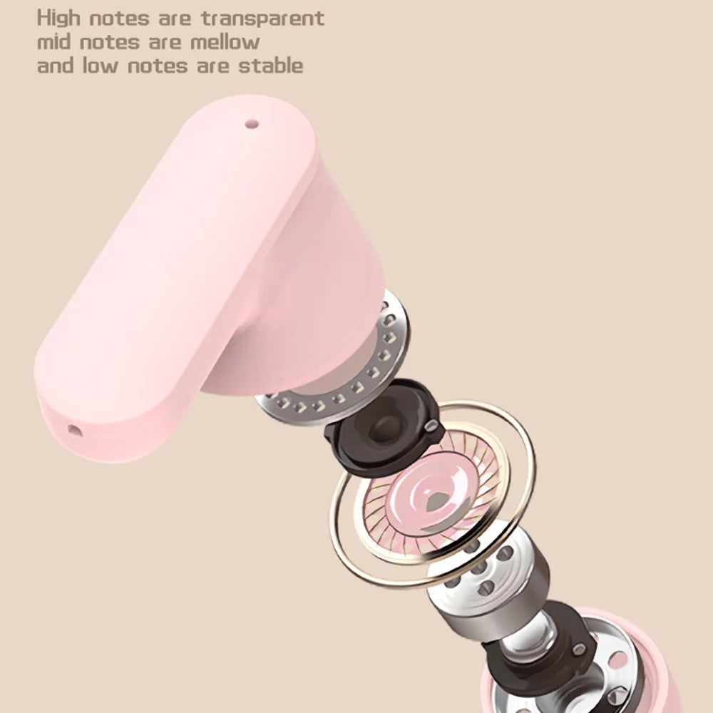 H8 TWS Wireless Headphones with Color Display Sliding Cover Noise Reduction Bluetooth-Compatible Earbuds - Black - 7