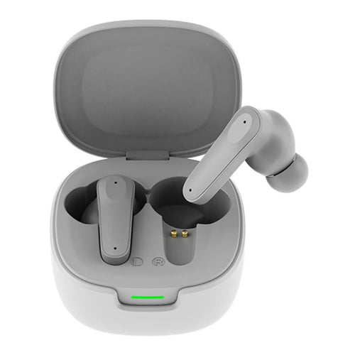 A98 ENC Noise Cancellation Wireless Headphones TWS Bluetooth-Compatible Earbuds with Microphone - Grey - 1