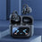 M100 Wireless Headphone Bluetooth-Compatible Headset Clip On Earbuds with Screen - Black - 2