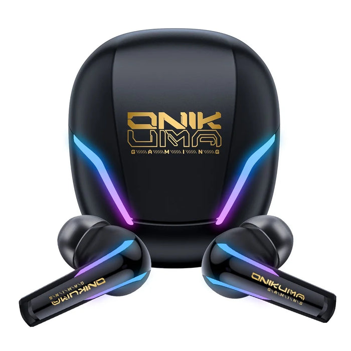 ONIKUMA T27 IPX4 Waterproof 2.4G Wireless Bluetooth-Compatible Gaming Earbuds Low Latency True Wireless Earphones - 3