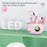 S190 Wireless Earphones Digital Display Waterproof Bluetooth-Compatible Gaming Music Headset - White - 3