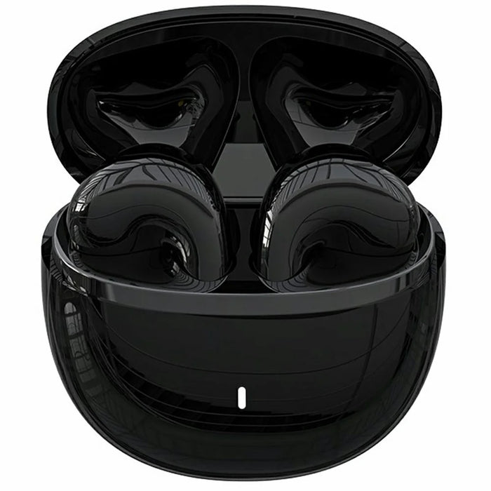 V350 Wireless Bluetooth-Compatible Earphone HiFi Sound Quality Touch Control Music Gaming Headset - Black - 1
