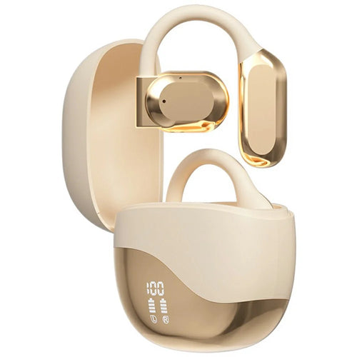 M62 AI Smart Translation Wireless BT Earphones Hanging Ear Design HIFI Sound Quality Comfortable Wear Earbuds - Nude - 1