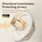 M62 AI Smart Translation Wireless BT Earphones Hanging Ear Design HIFI Sound Quality Comfortable Wear Earbuds - Nude - 2