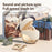 M62 AI Smart Translation Wireless BT Earphones Hanging Ear Design HIFI Sound Quality Comfortable Wear Earbuds - Nude - 7