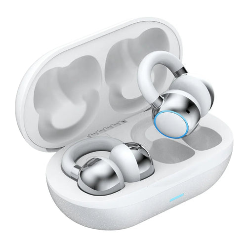 F11 HIFI Wireless Earbuds Clip-On Design BT Earphones True Wireless Stereo High Fidelity Sound Headphones - White - 1