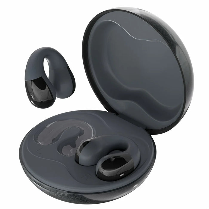 F13 1 Pair HIFI Wireless Earbuds Ear-Clip Design Bluetooth-Compatible Earphones True Wireless Stereo - Black - 2