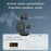 F13 1 Pair HIFI Wireless Earbuds Ear-Clip Design Bluetooth-Compatible Earphones True Wireless Stereo - Black - 3