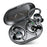 Q38 1 Pair Ear-Hook In-Ear Earphones Noise Cancelling Stereo Headphones Wireless Earbuds - Black - 1