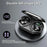 Q38 1 Pair Ear-Hook In-Ear Earphones Noise Cancelling Stereo Headphones Wireless Earbuds - Black - 5