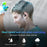 Q38 1 Pair Ear-Hook In-Ear Earphones Noise Cancelling Stereo Headphones Wireless Earbuds - Black - 7