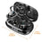 Q61 1 Pair In-Ear Sports Earbuds Digital Display Bluetooth-Compatible Headphones HIFI Sound Earphones - Black - 7