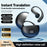 M118 Wireless Earphones Bluetooth-Compatible Waterproof Sports Ear Hook Headset - Black - 2